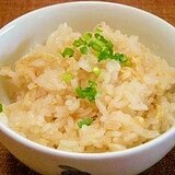 ホタテの水煮缶de簡単炊き込みご飯